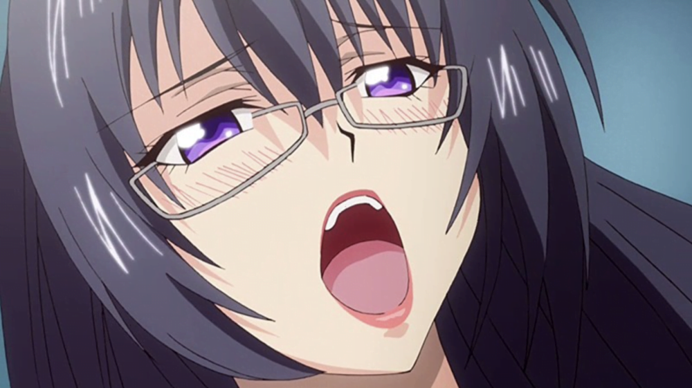 教室で、巨乳のセクシーなメガネ女教師に催○をかけて中出しセックスをして、同級生の巨乳女子校生とはノーマルセックス