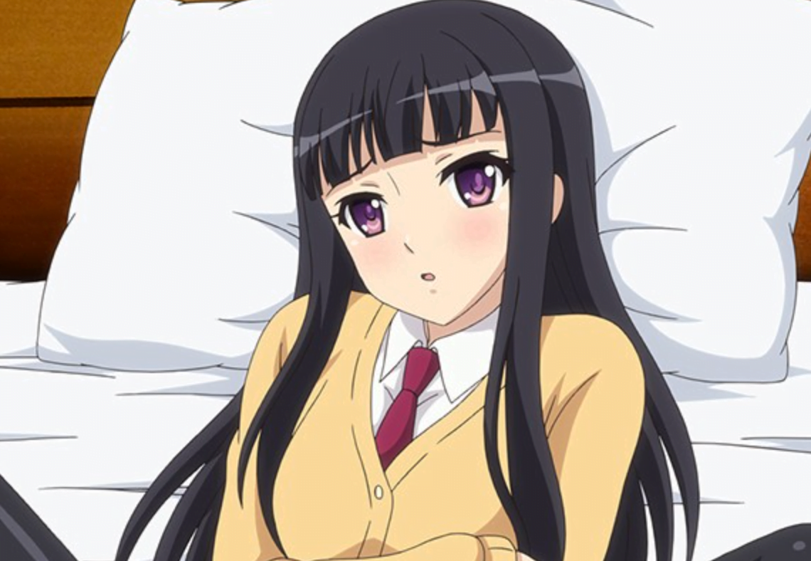 黒髪ロングで女子校生のツンデレ妹とロリ巨乳の友達に勉強を教えて、友達のおっぱいをガン見して嫉妬されて近親相姦セックス