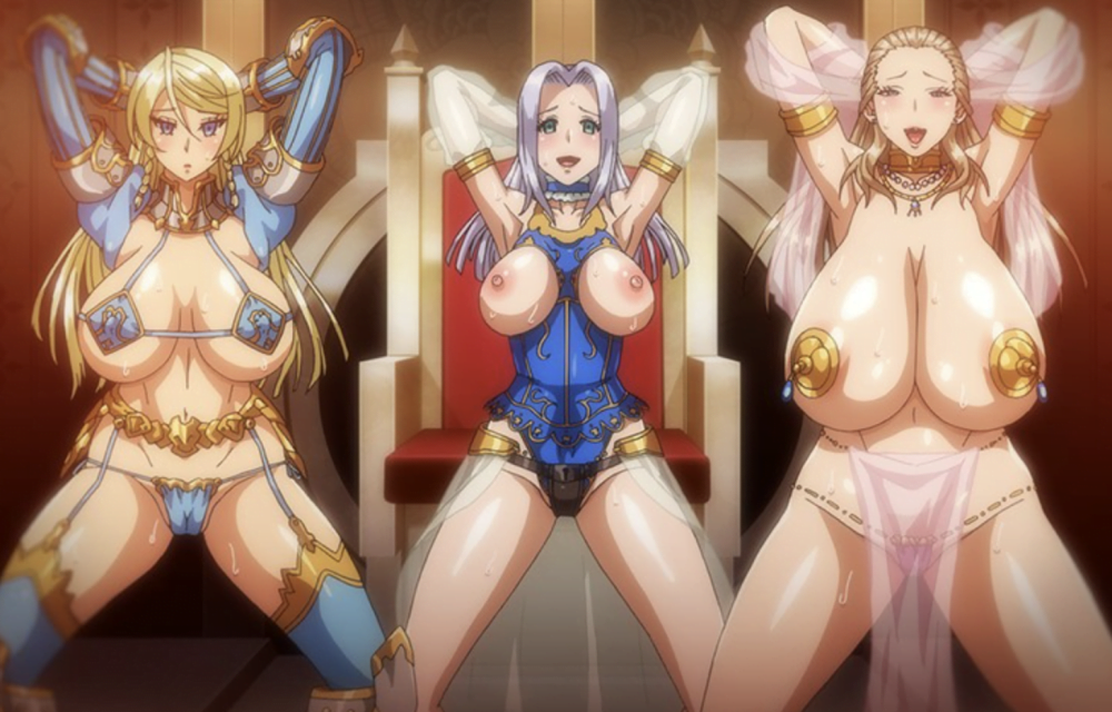 王国を乗っ取り、巨乳で清楚なお姫様にパイズリをさせて精子を中出しして、金髪の巨乳お姫様にはマ○コに卵を詰め込みアナルSEX