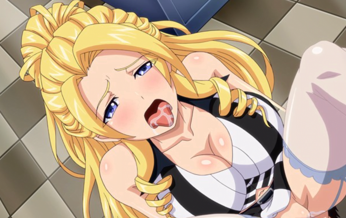 巨乳で金髪の人気アイドルとこっそり中出しセックスをして、巨乳の先輩に巨尻を押し付けられてアナルセックス