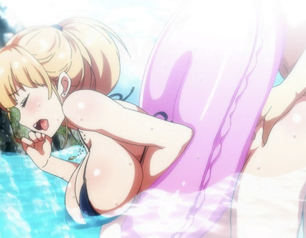 海でマイクロビキニ姿の巨乳人妻の義姉に頼まれてエロい身体にサンオイルを塗りたくり、我慢出来ずに巨尻や横乳を揉む