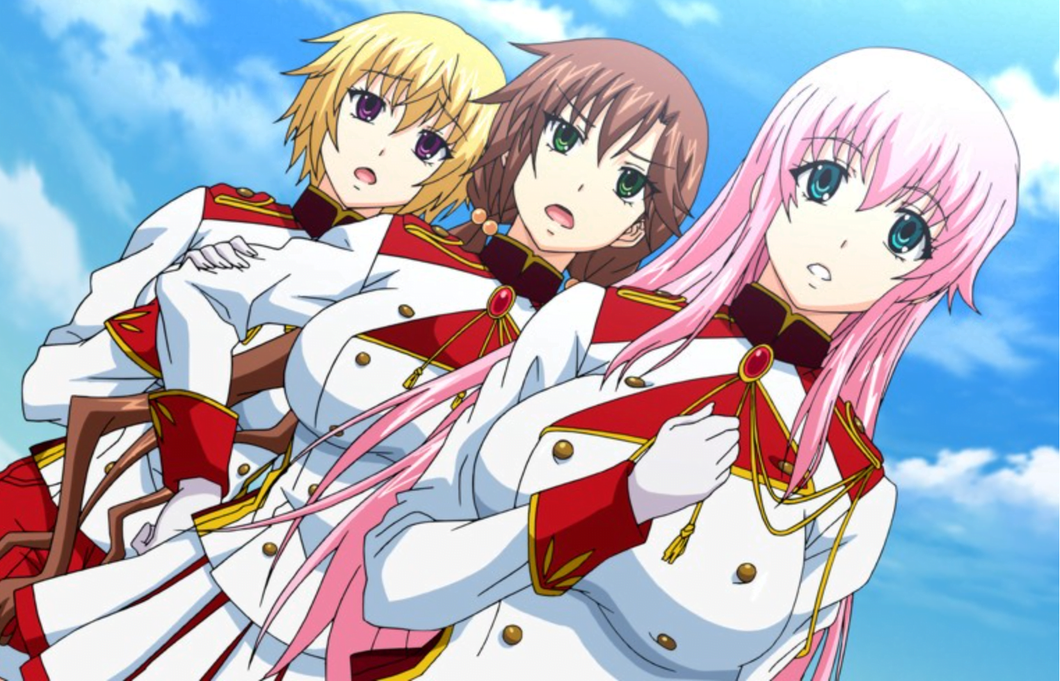 女子を発情させることが出来るピンクのカメラでマーチングバンド部の巨乳JKを撮ると発情したので、パイズリをしてもらう