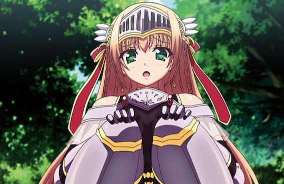 【エロアニメ】巨乳のお姫様が旅の途中で魔剣の呪いで発情して、オナニーしても身体の火照りが収まらずセックス